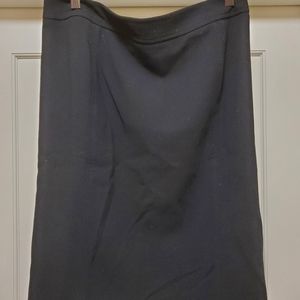 Black pencil skirt